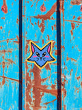 Funny Cat Vinyl Sticker | Starsky | Groovy Gato