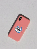 Funny Cat Vinyl Sticker | Slick Whiskers | Groovy Gato