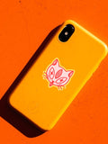 Funny Cat Vinyl Sticker | Cosmic Cathy | Groovy Gato