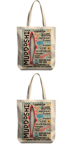 Fish Graphic Canvas Tote Bag | Muddoshi