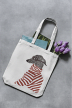 Canvas Tote Bag - Walter the Dog