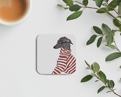 Drink Coaster Square - Walter The Dog