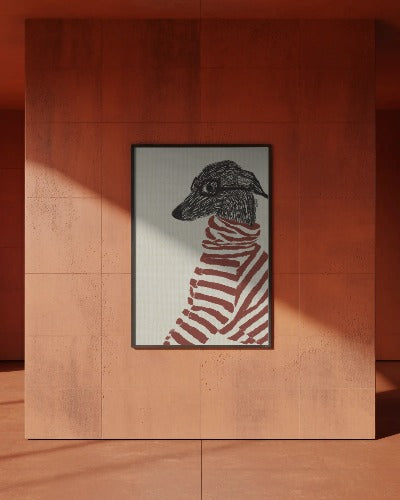 A3/A4 Wall Poster - Walter The Dog