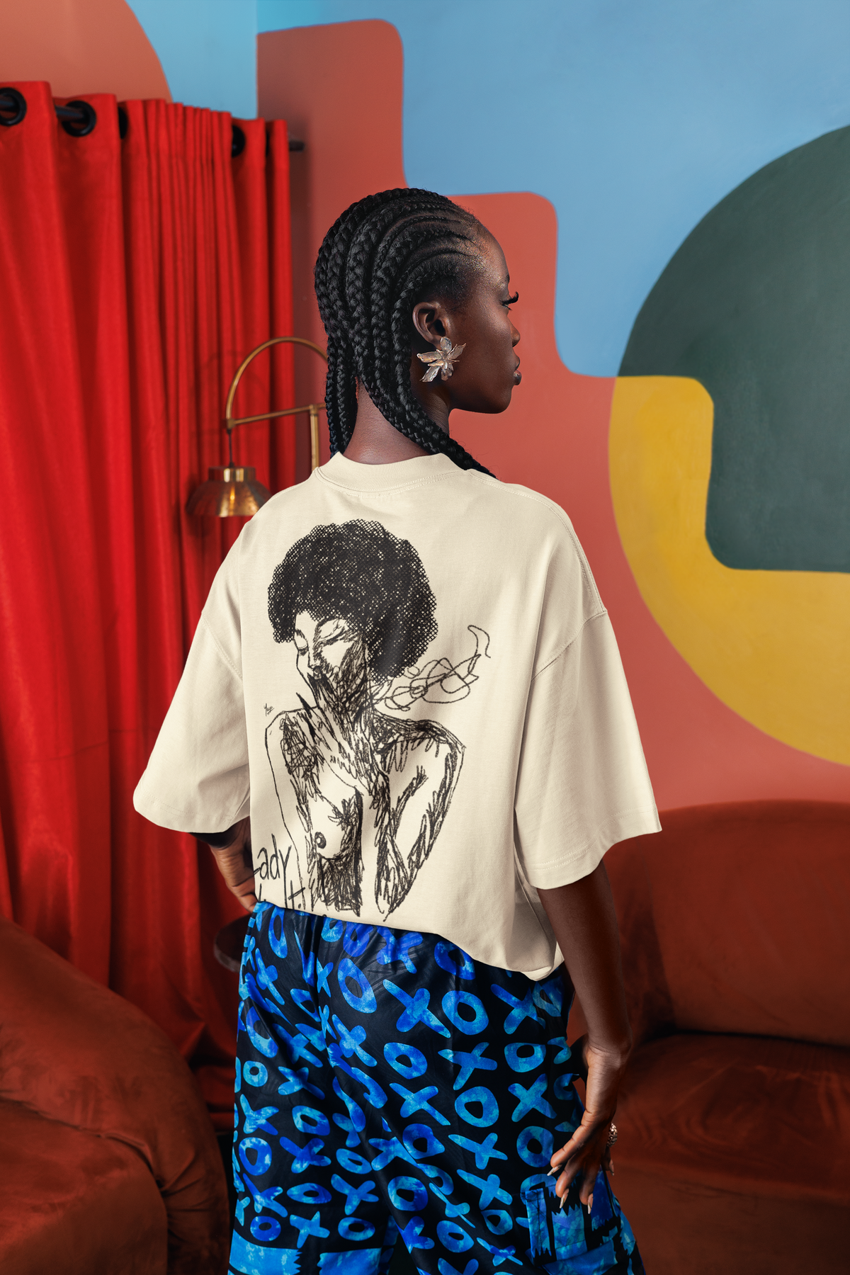 Off-White Oversized T-shirt | Lady Nicotine
