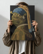 Funny Ogre Pop Art Wall Poster | A3 & A4 Print