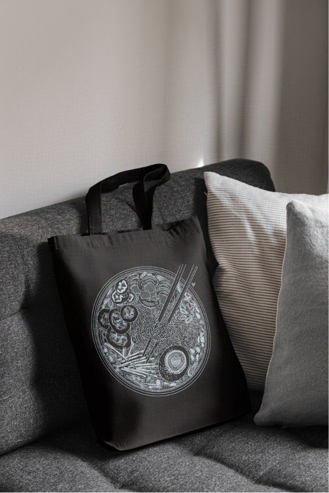 Canvas Tote Bag - Ramen