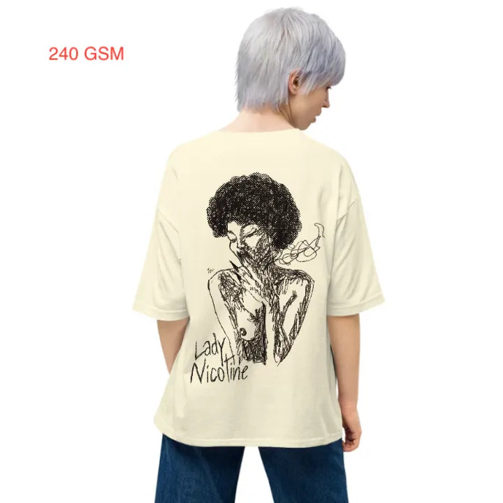 Off-White Oversized T-shirt | Lady Nicotine