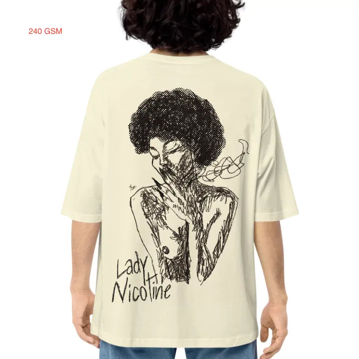 Off-White Oversized T-shirt | Lady Nicotine