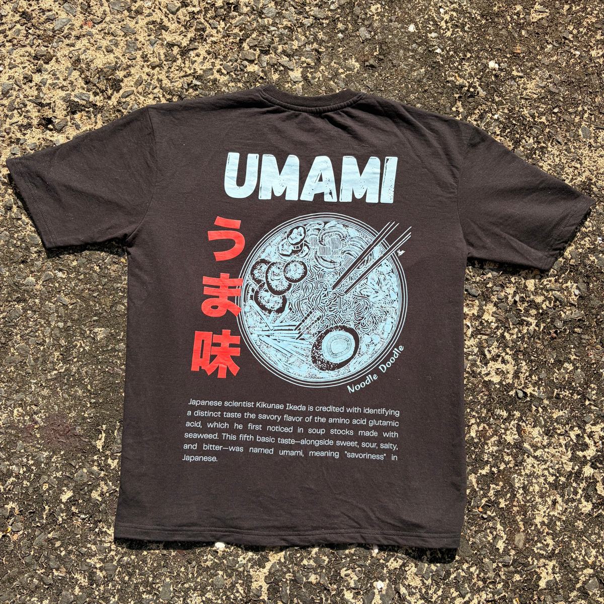 Black Oversized T-shirt | Noodle Doodle