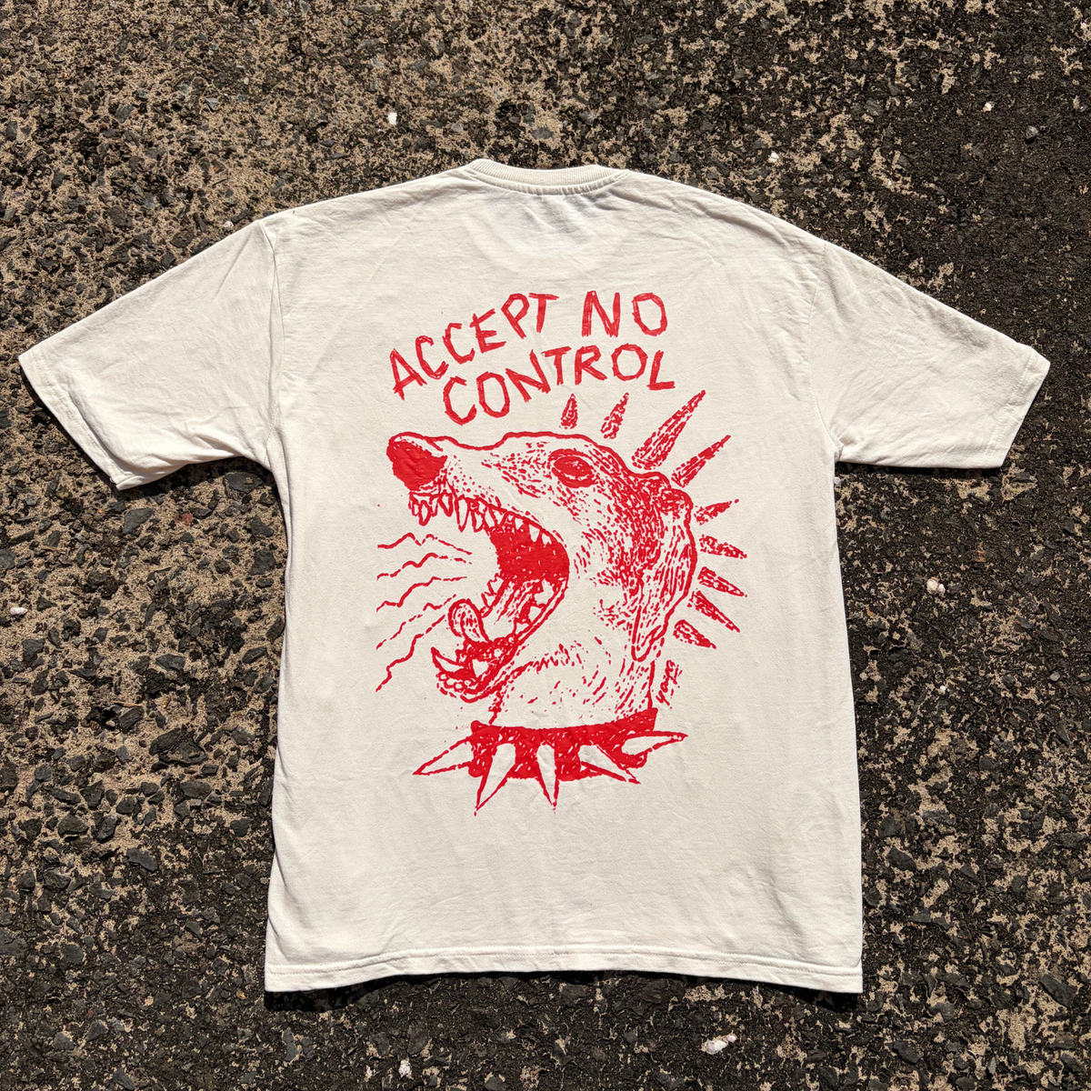 Off-White Oversized T-shirt | Accept No Control