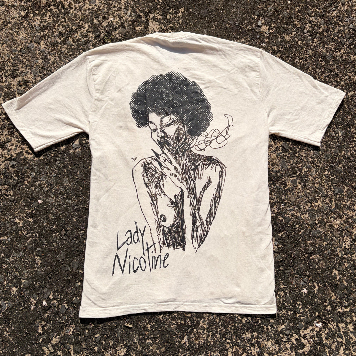 Off-White Oversized T-shirt | Lady Nicotine