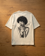 Off-White Oversized T-shirt | Lady Nicotine | Unisex